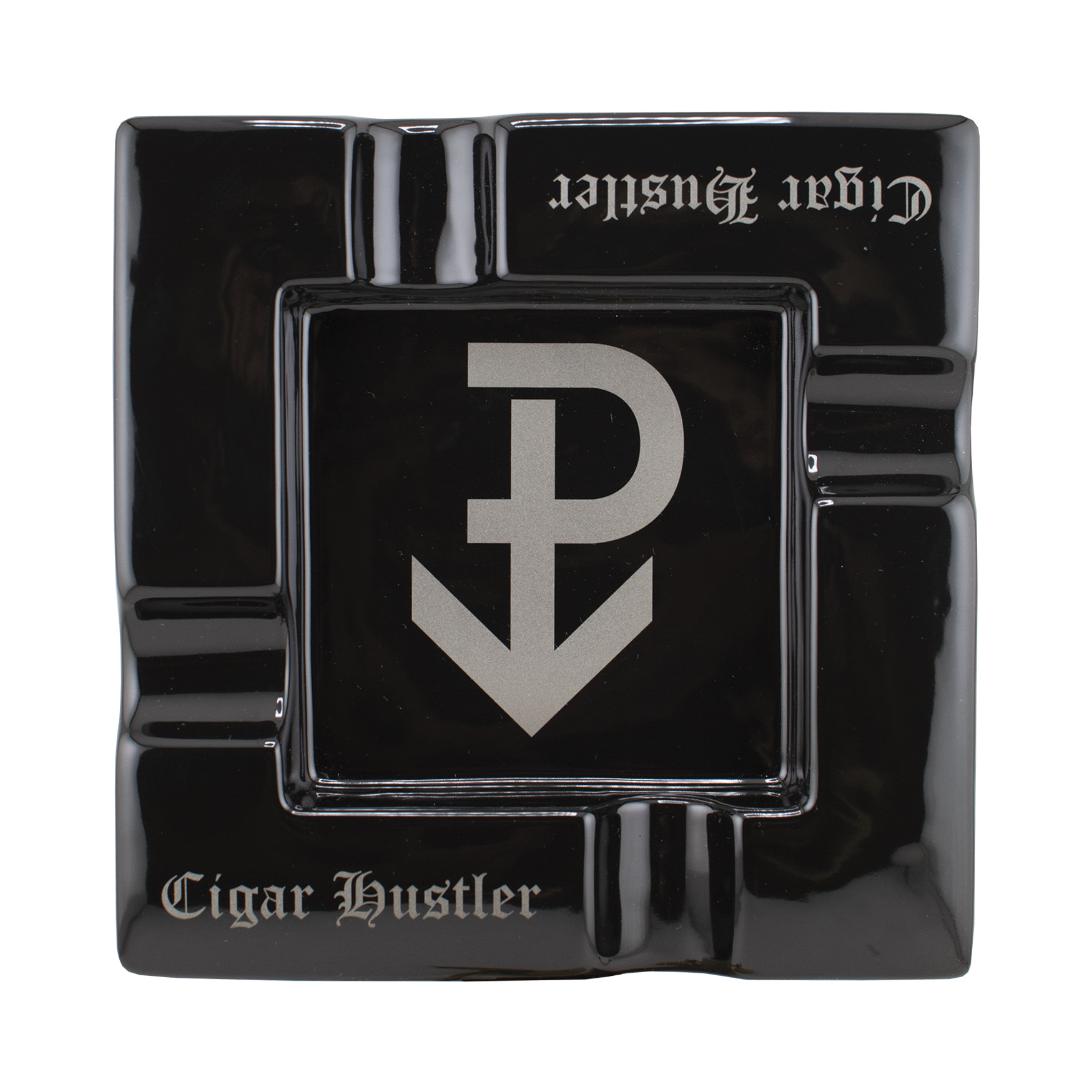 Cigar Hustler Powstanie Black Ashtray